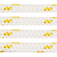 Polyester Double Braid Rope 14mm x 100m White/Gold