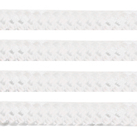 Polyester Double Braid Rope 6mm x 200m Natural White