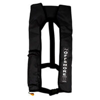 AXIS Offshore 150 Adult Manual Inflatable Jacket - Black