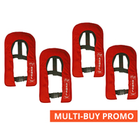 Multi-Buy 4x Rebel 100 Junior Manual Inflatable Life Jackets