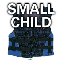 AXIS Neoprene Jacket Level 50S Small Child Blue 10-15kg