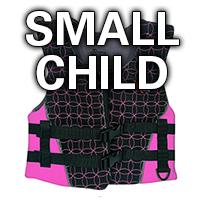 AXIS Neoprene Jacket Level 50S Small Child Pink 10-15Kg