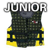 AXIS Neoprene Jacket Level 50S Junior Yellow 25-40kg