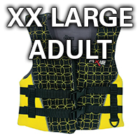 AXIS Neoprene Jacket Level 50S XX Large Adult Yellow 70+Kg