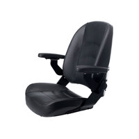 Shockwave Commander Mid-Back Seat Onyx Black