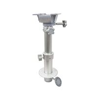 Table Pedestal Plug In Adjustable 3 Stage with Swivel 320 to 690mm