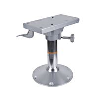 Seat Pedestal Fixed Height 457mm with Swivel and Slide Top 12inch Base