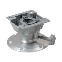 Boat Seat Box Pedestal 135mm with Swivel Top