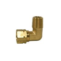 EF38 - Brass 3/8'' Elbow Helm and Tube Fitting