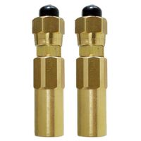 Two End Fittings with Turning Nut Suits 5/16-inch Hydraulic Hose