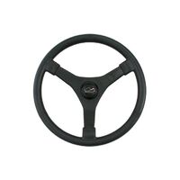 Steering Wheel Theta Black Plastic 3 Spoke 350mm 