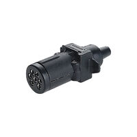 Narva 7 Pin Small Round Plastic Trailer Plug 12V