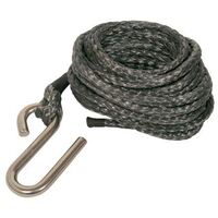 Winch Rope 5mm x 6m with 'S' Hook