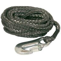 Winch Rope 7mm x 7m with Snap Hook