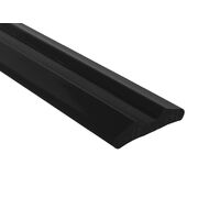 Trailer Skid with Groove 50x12mm x 3m Black