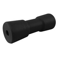Sydney Keel Roller HDPE 200x70mm x 17mm Bore Black