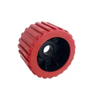 Wobble Roller Poly 72x110mm x 22mm Bore Red/Black