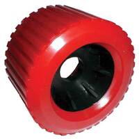 Wobble Roller Poly 72x110mm x 26mm Bore Red/Black