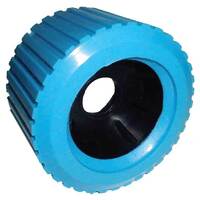 Wobble Roller Poly 72x110mm x 26mm Bore Blue/Black