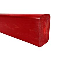Trailer Bunk Straight 70x40mm x 3m Red