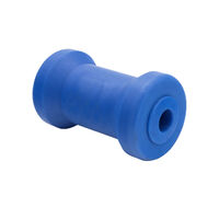 Hard Keel Roller Blue High Density Polyurethane 100mm (4-inch)
