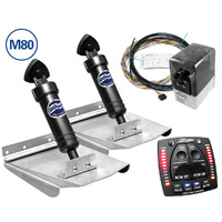 Sport Hydraulic Trim Tab Complete System with AutoTrim Pro Control 8x10 Inch
