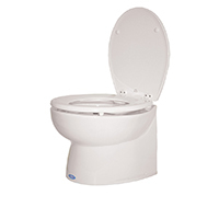Silent Flush Toilet Saltwater Flush Vertical Compact Bowl 12V