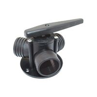 Y Valve Bulkhead Mount 25mm