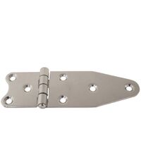 Hinge - Strap H/Duty S/S 304g 126x43mm