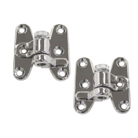 Seperating Hinges - Chrome Plated Bronze