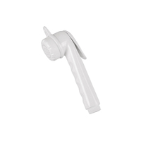 Deluxe Adjustable Flow Shower Head White