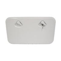 Nuova Rade Deluxe Access Hatch with Key Lock 606x353mm White