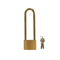 Long Padlock - All Brass 45x152mm