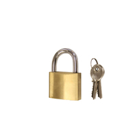 Standard Padlock - Stainless Steel Brass 30x50mm