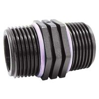 Hex Nipple M-M BSP 1/2