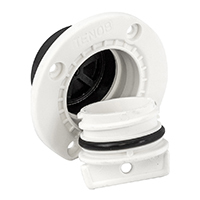 Self Bailer Bung External Mount White