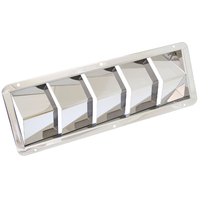 Vent Stainless Steel V Style 5 Louvre