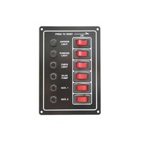 Switch Panel Circuit Breaker 6 Gang