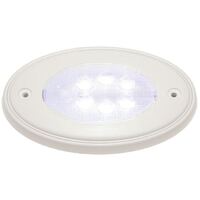LED Oval Cabin Light Push On/Off 12v