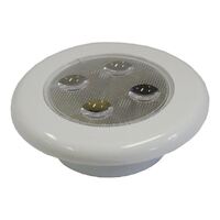 Cockpit Light - Flush White (4xLED) 12/24v