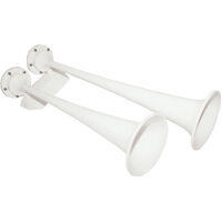 Electric Air Horn Dual White - 24v