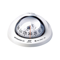 Offshore 95 Compass Flush Mount Conical Card White