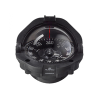 Offshore 105 Powerboat Compass Flush Mount Flat Card Black