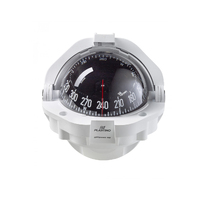 Offshore 105 Powerboat Compass Flush Mount Conical Card White/Black