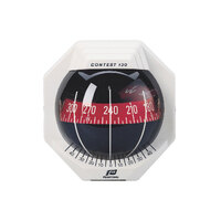 Contest 130 Sailboat Compass Vertical Mount White