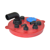 Diablo Tank Hatch Lid Red FUEL