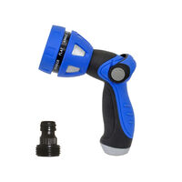 HoseCoil Metal Hose Gun with 9 Pattern Spray Head