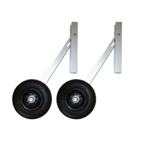 Boat Mover Pneumatic Wheels Aluminium 200mm Pair