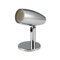 Bunk Light LED Chrome Plated Brass (Style 1) 12/24V
