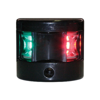 LED Bi-Colour Vertical Mount Light Black Housing - FOS 12 Series